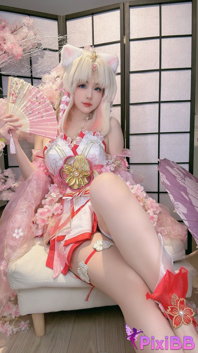 Cosplayer miko Sauce ww 2025 Year 04 monthly subscription PixiBB.COM 049