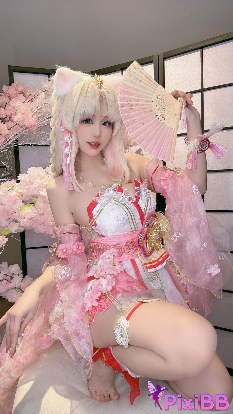 Cosplayer miko Sauce ww 2025 Year 04 monthly subscription PixiBB.COM 051