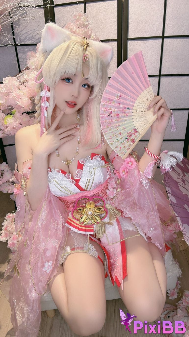 Cosplayer miko Sauce ww 2025 Year 04 monthly subscription PixiBB.COM 055