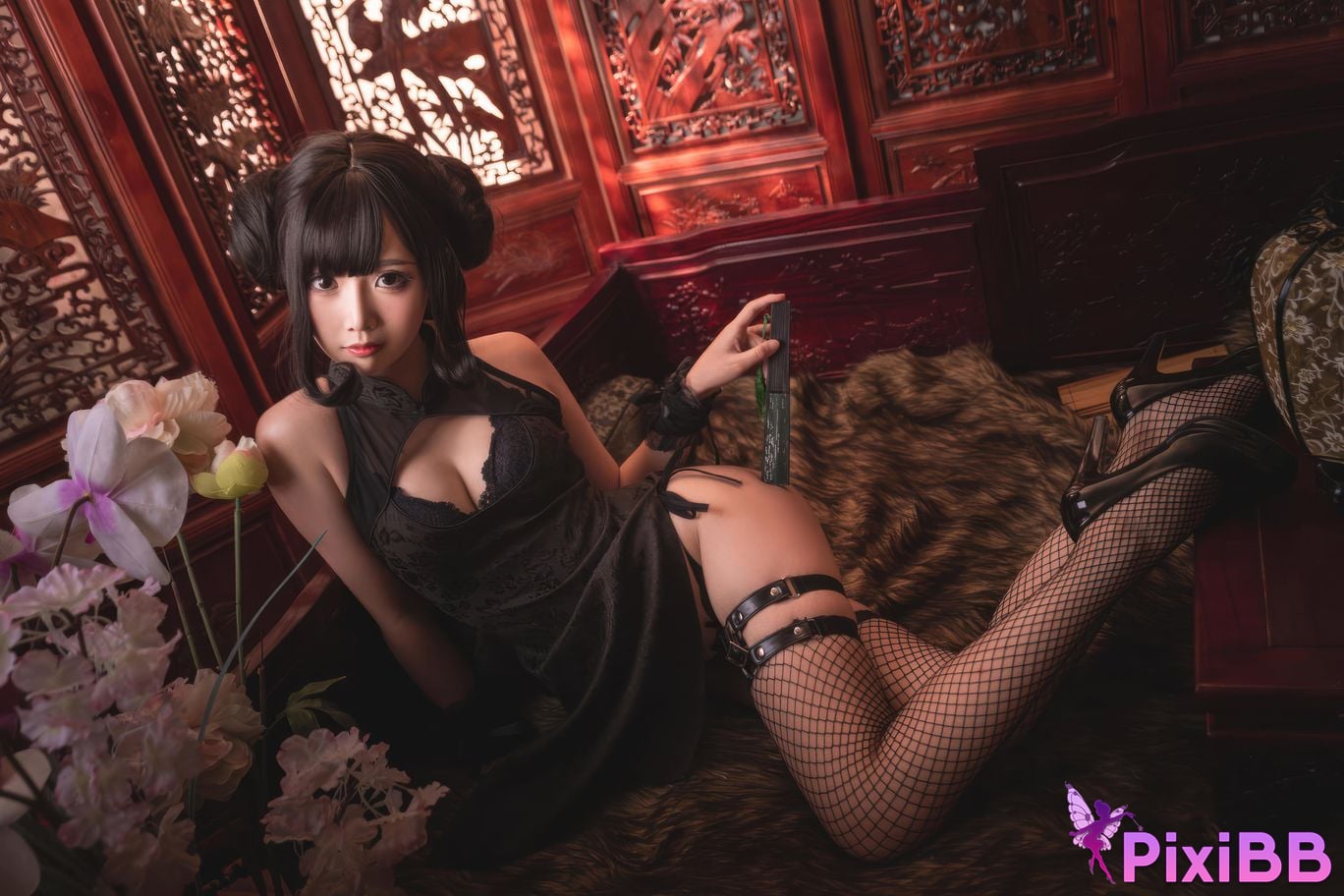 Cosplayer Noodle Fairy Witch cheongsam PixiBB.COM 002