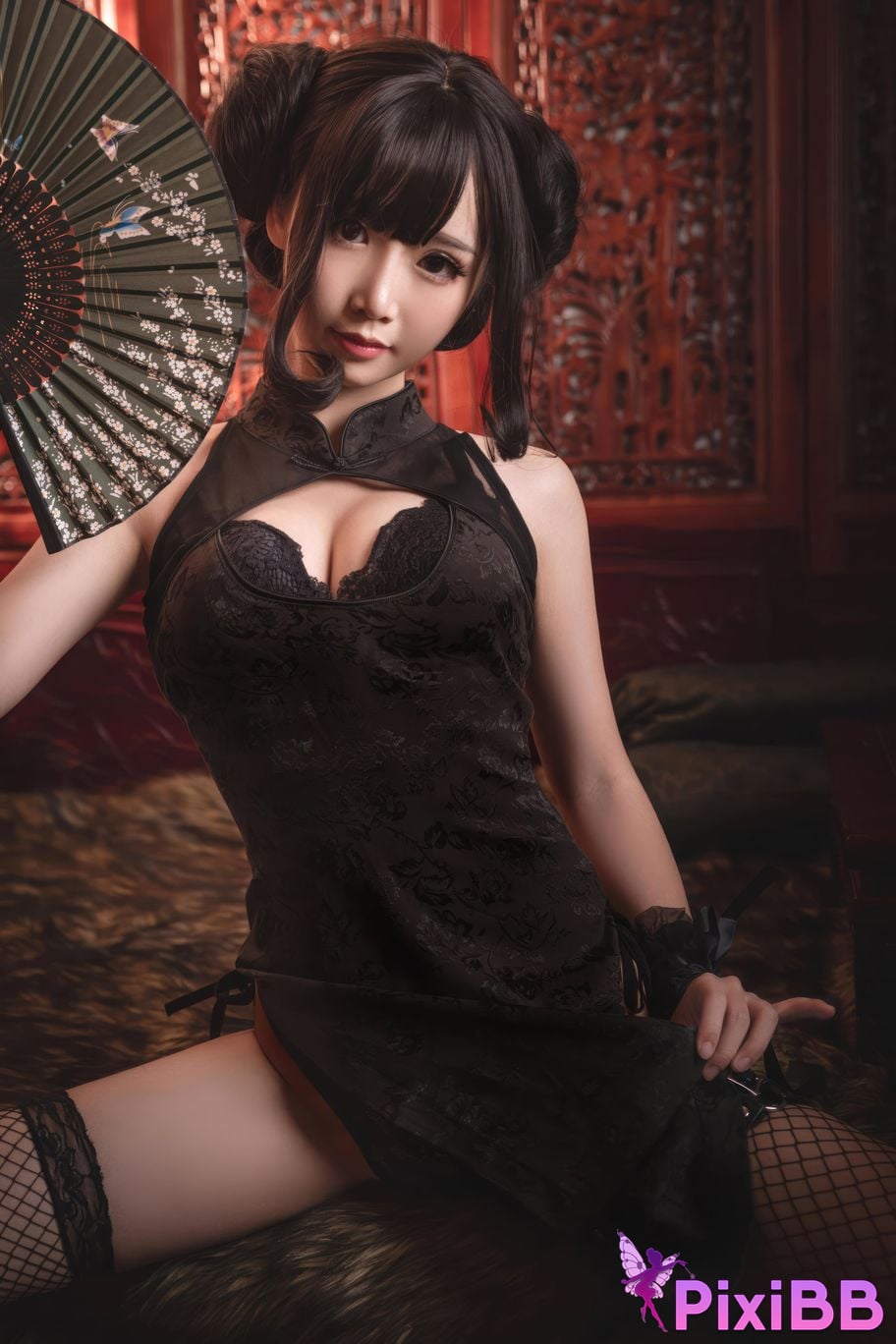 Cosplayer Noodle Fairy Witch cheongsam PixiBB.COM 007