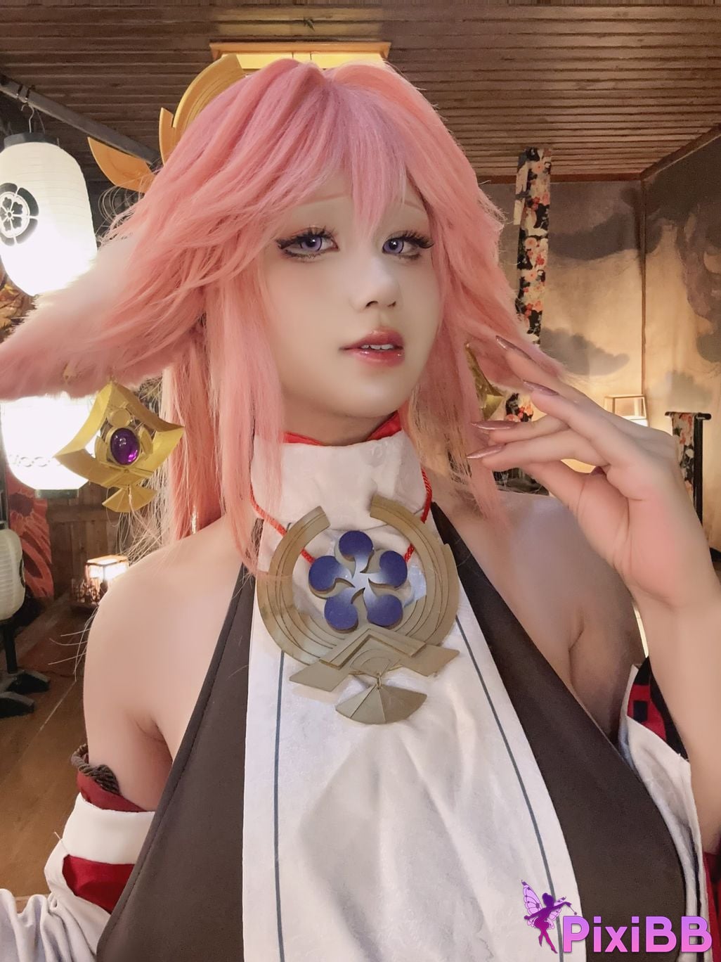 Cosplayer Jiuqu Jean Yae Miko PixiBB.COM 008