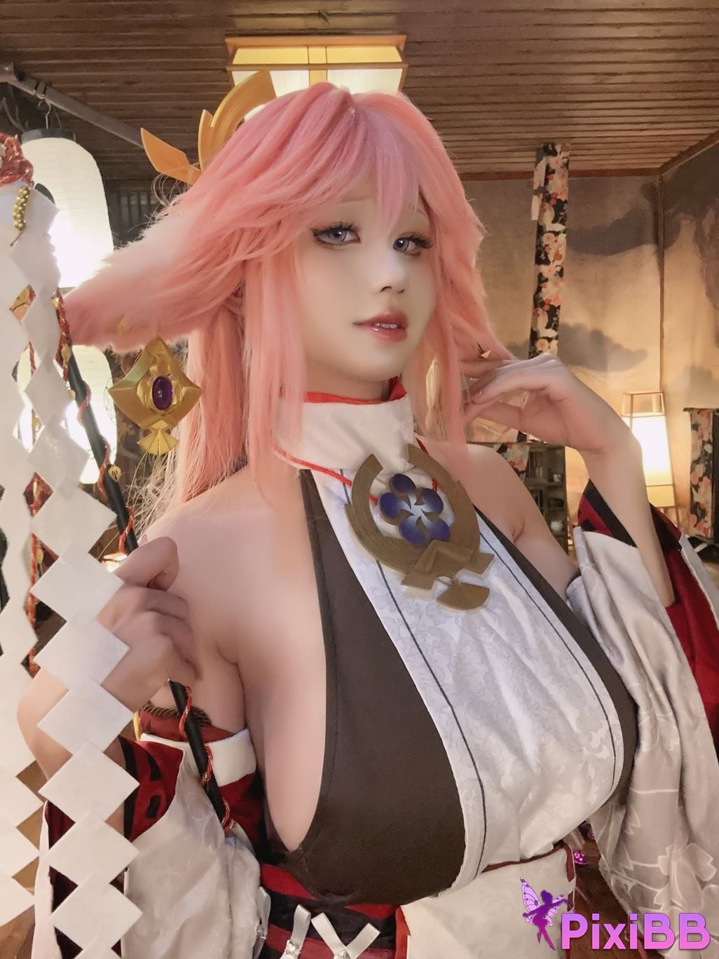 Cosplayer Jiuqu Jean Yae Miko PixiBB.COM 010