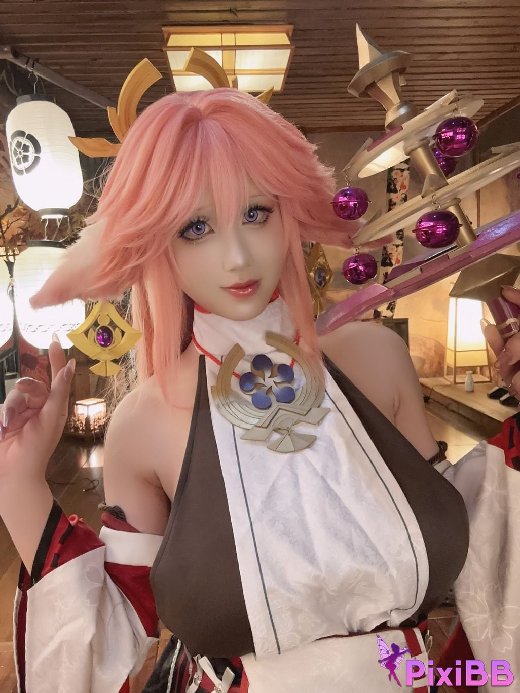 Cosplayer Jiuqu Jean Yae Miko PixiBB.COM 013