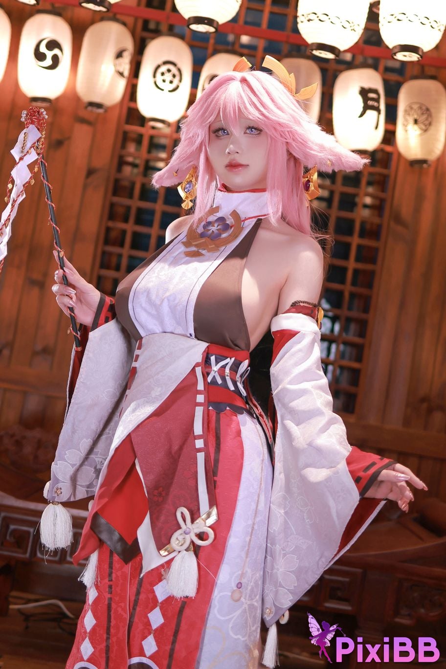 Cosplayer Jiuqu Jean Yae Miko PixiBB.COM 015