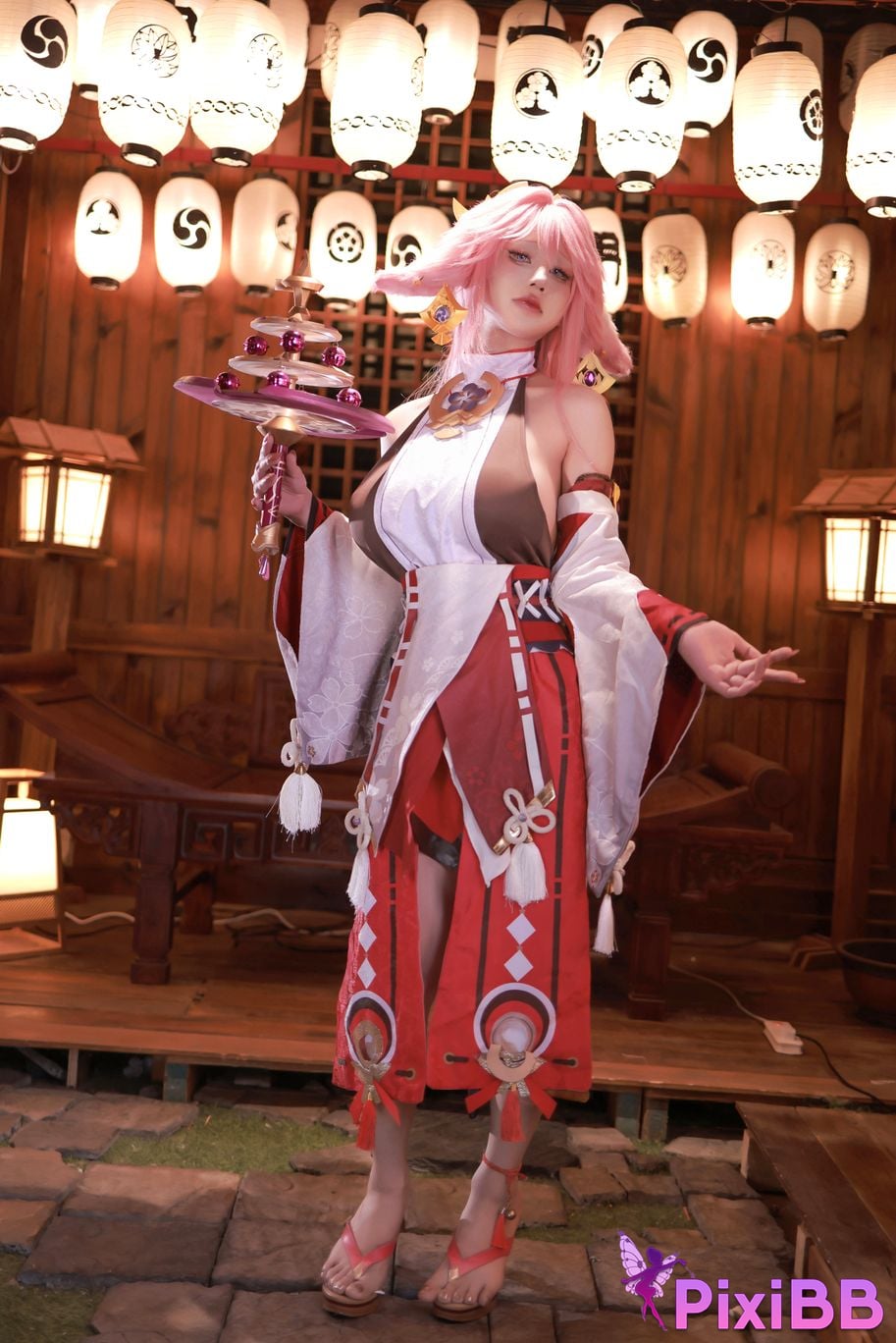 Cosplayer Jiuqu Jean Yae Miko PixiBB.COM 016