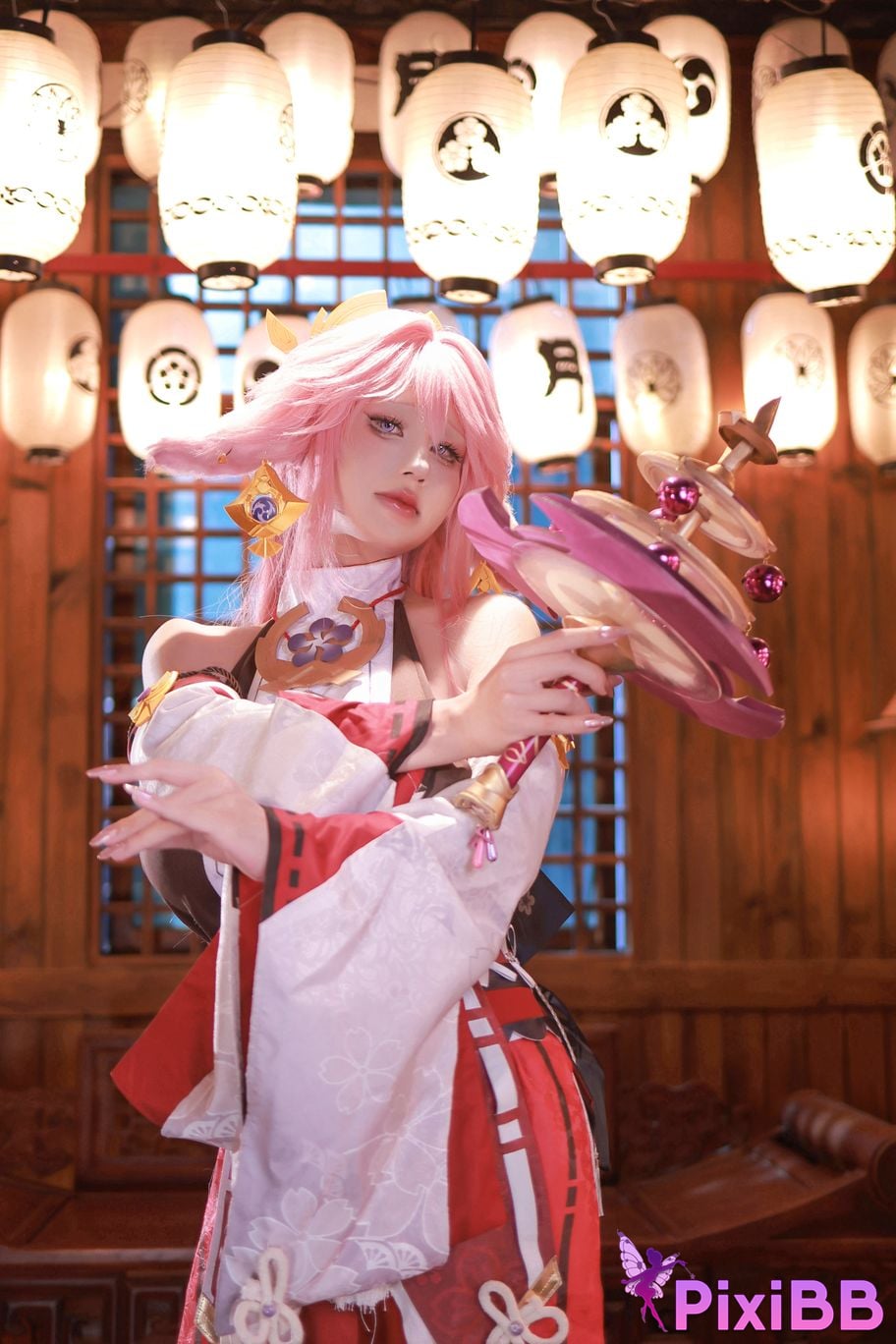 Cosplayer Jiuqu Jean Yae Miko PixiBB.COM 017