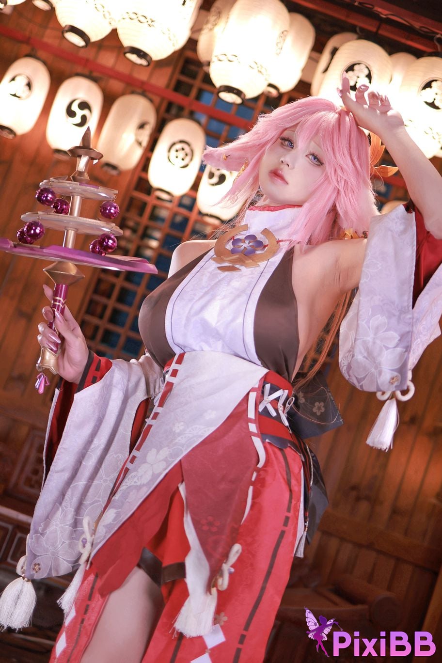 Cosplayer Jiuqu Jean Yae Miko PixiBB.COM 059