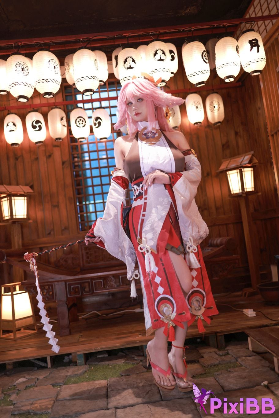 Cosplayer Jiuqu Jean Yae Miko PixiBB.COM 063