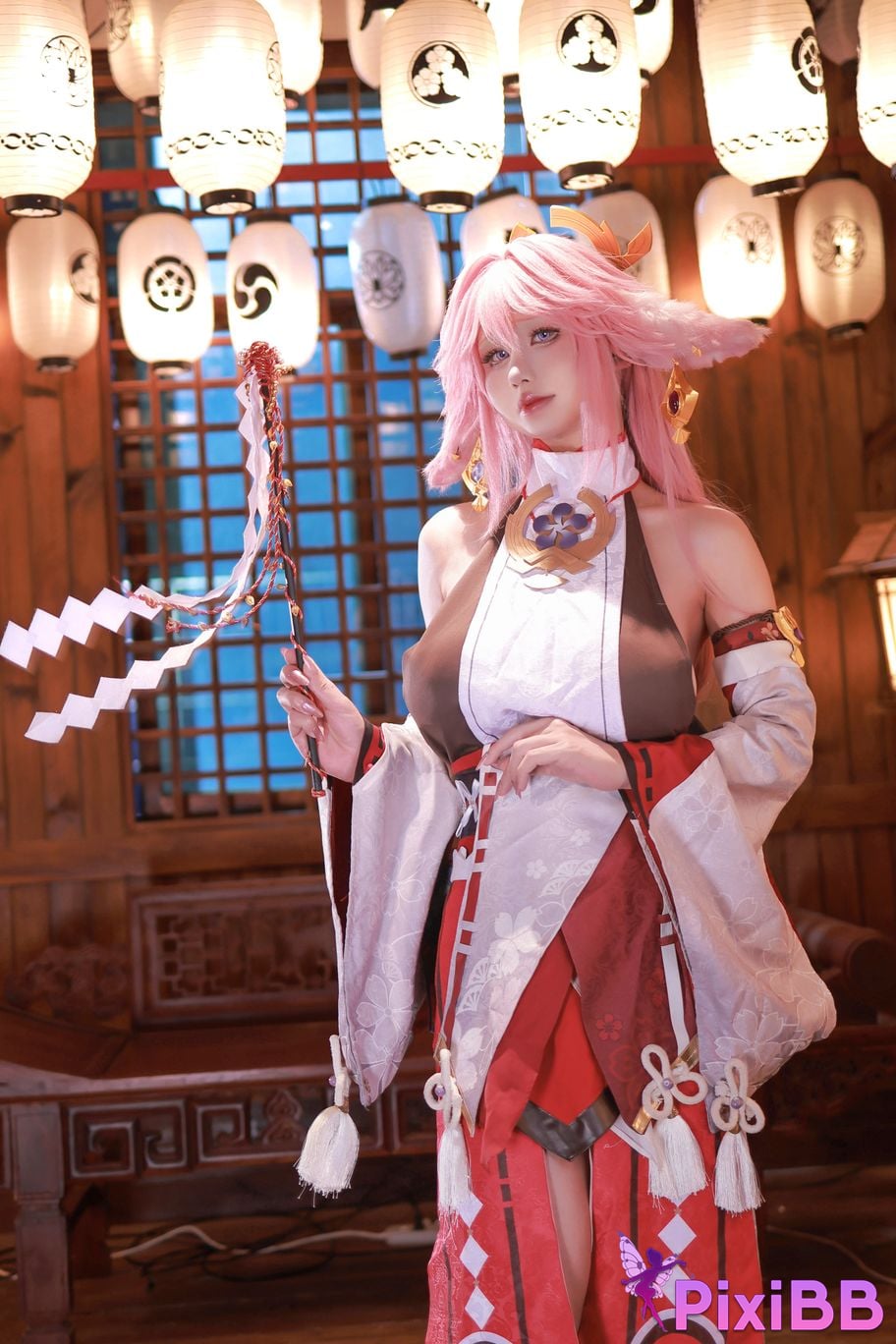 Cosplayer Jiuqu Jean Yae Miko PixiBB.COM 064