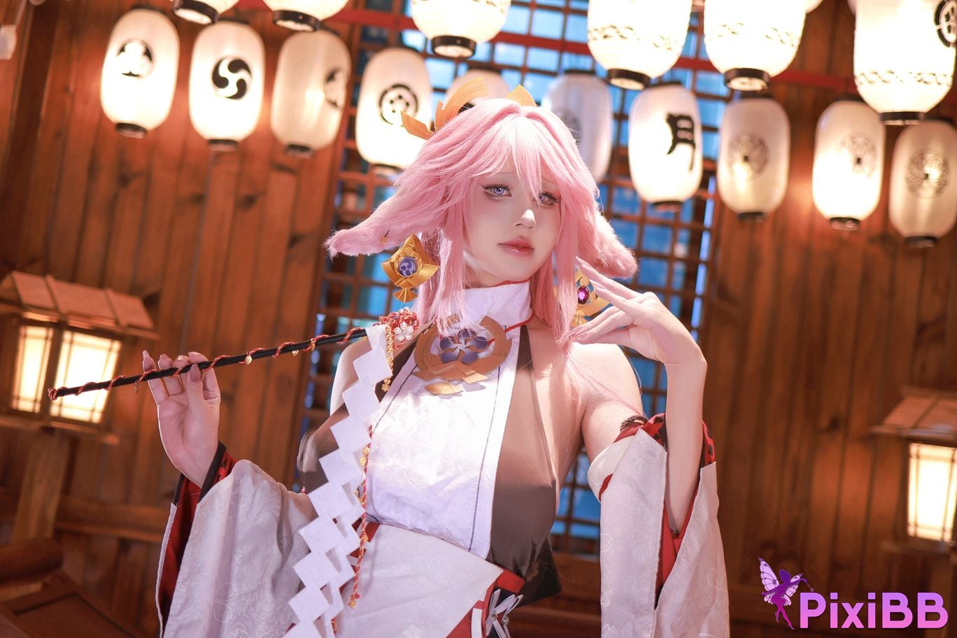 Cosplayer Jiuqu Jean Yae Miko PixiBB.COM 065