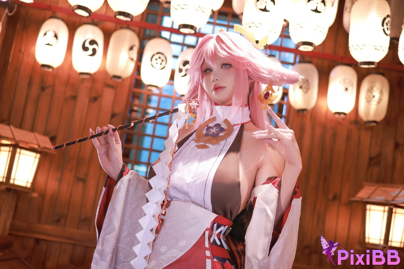 Cosplayer Jiuqu Jean Yae Miko PixiBB.COM 066