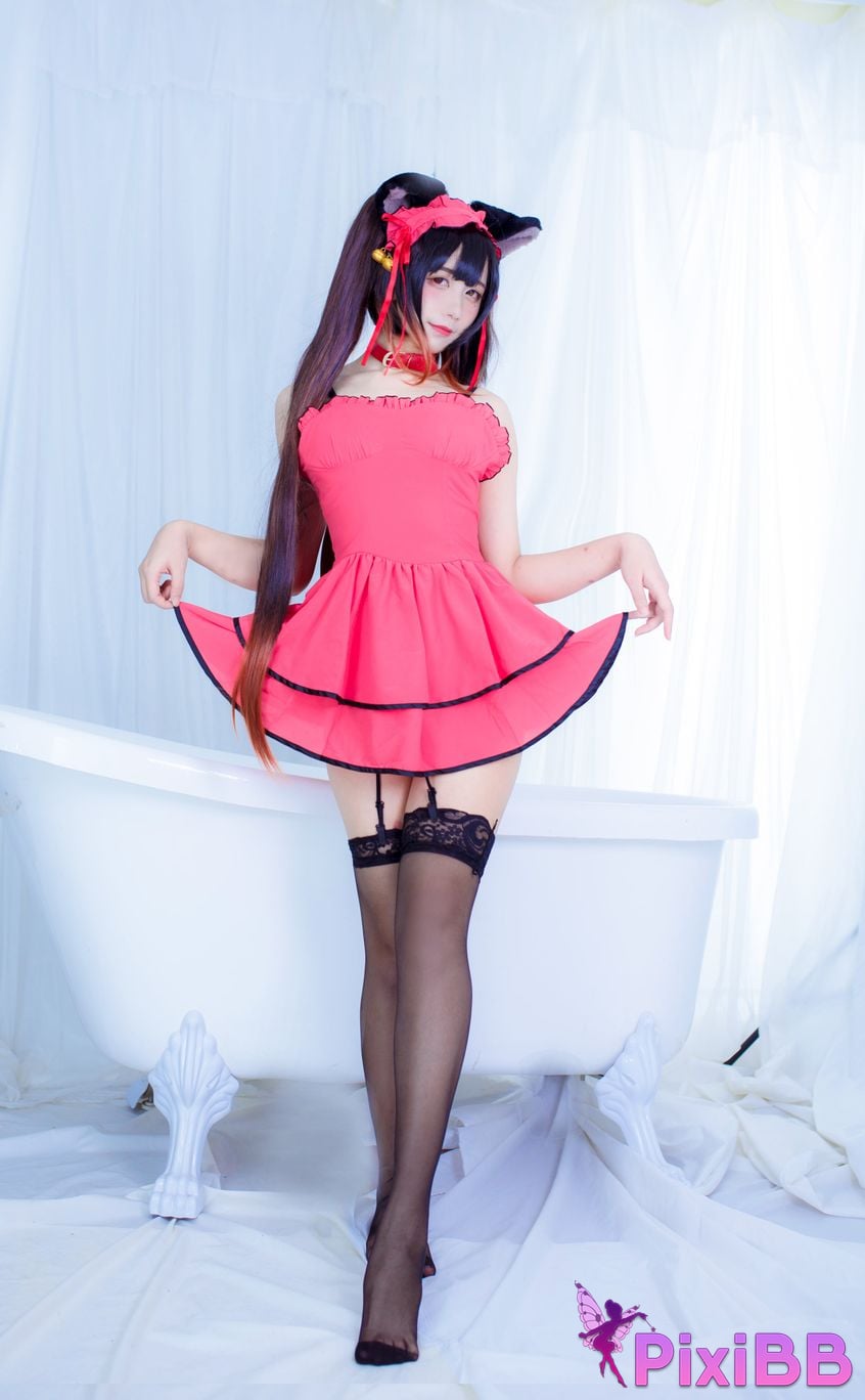 Cosplayer Jiuqu Jean Neko Kurumi PixiBB.COM 009