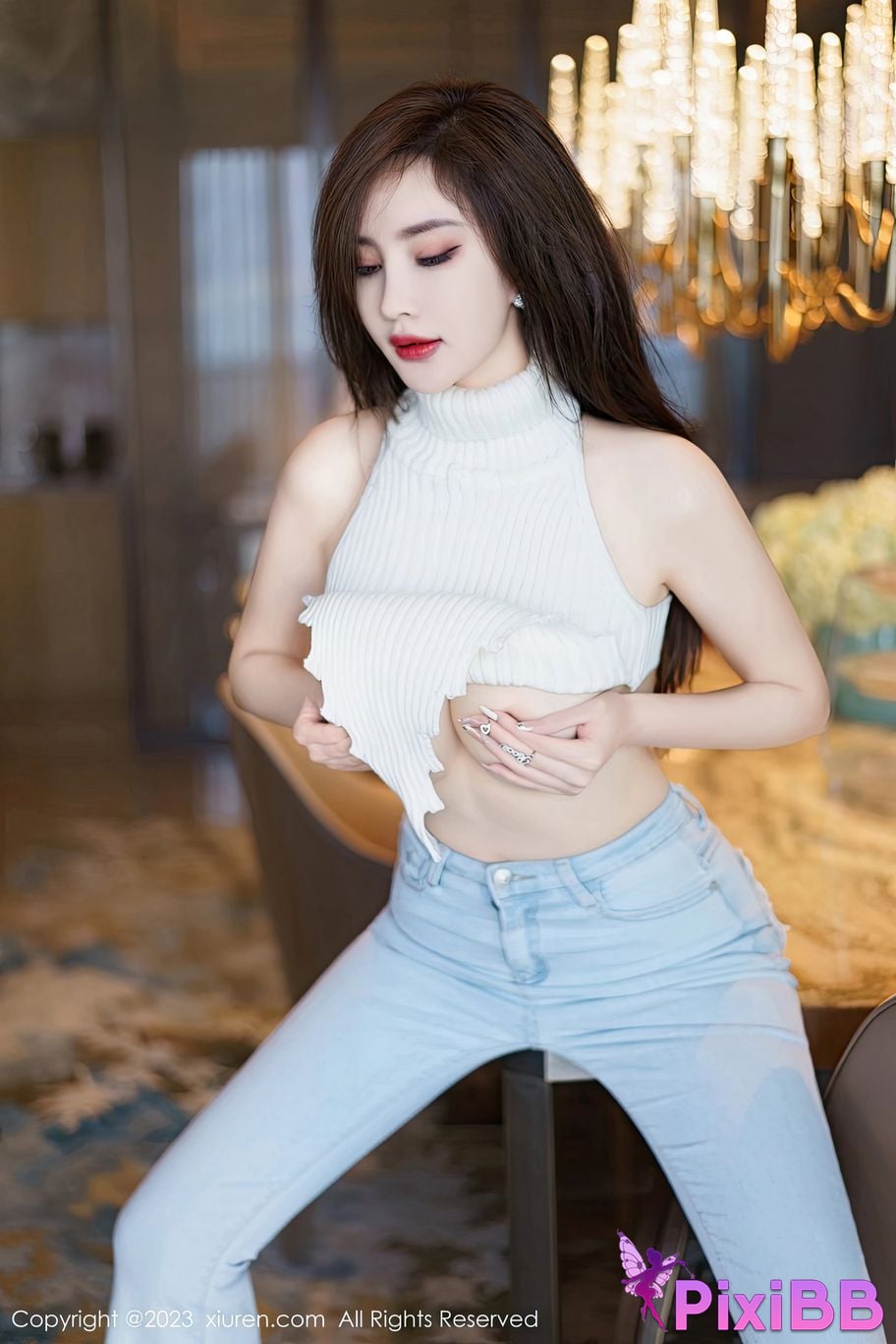 XIUREN No.6534 Zhou Yan Xi Carol PixiBB.COM 009