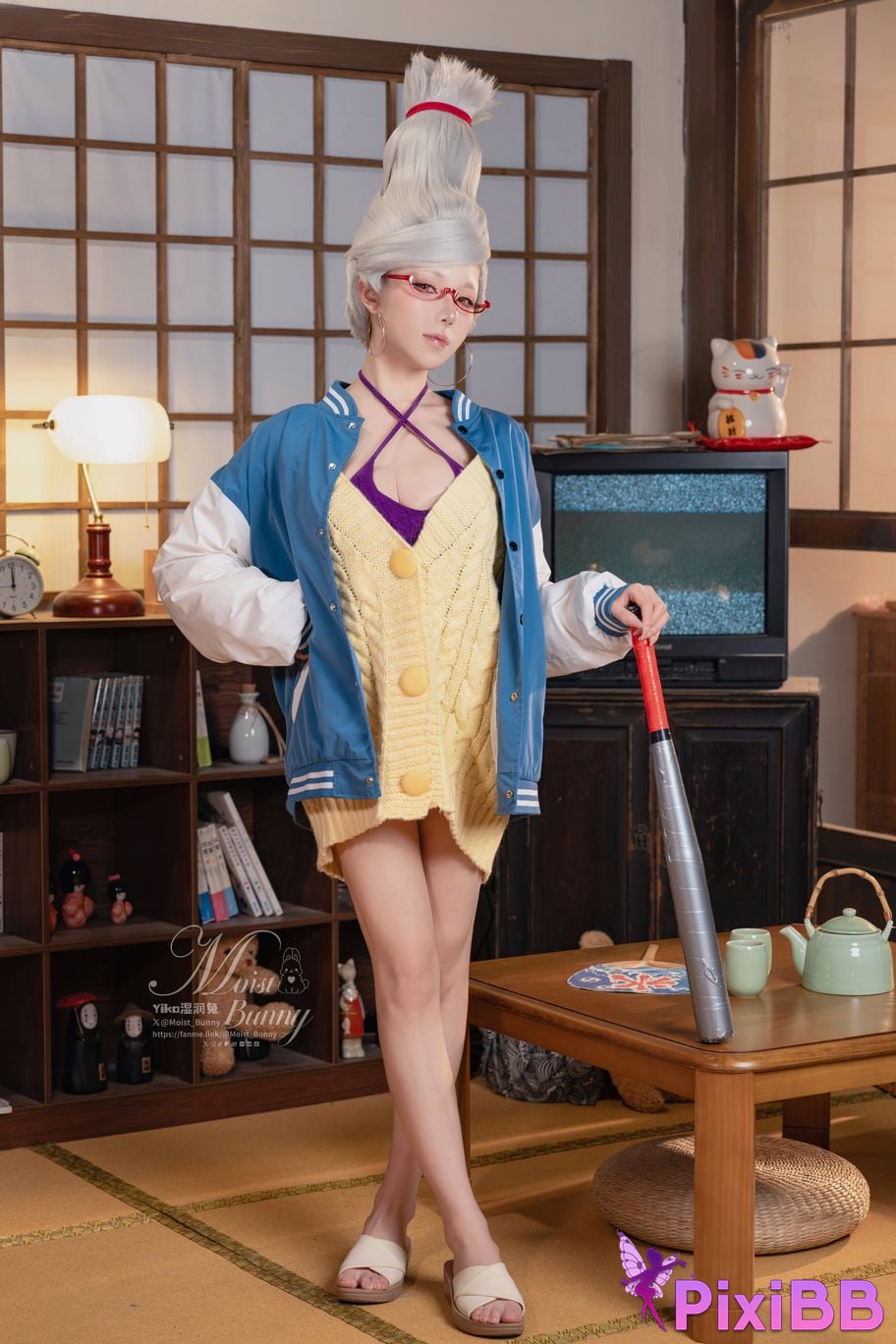 Cosplayer Sticky Dumpling Rabbit 10 monthly works The bold party Ayase Hoshiko GIVR TO ME PixiBB.COM 011