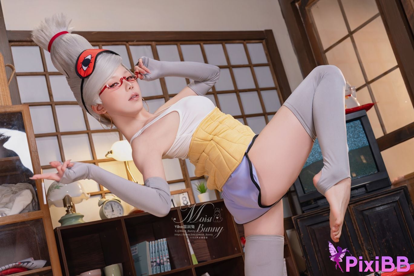 Cosplayer Sticky Dumpling Rabbit 10 monthly works The bold party Ayase Hoshiko GIVR TO ME PixiBB.COM 018