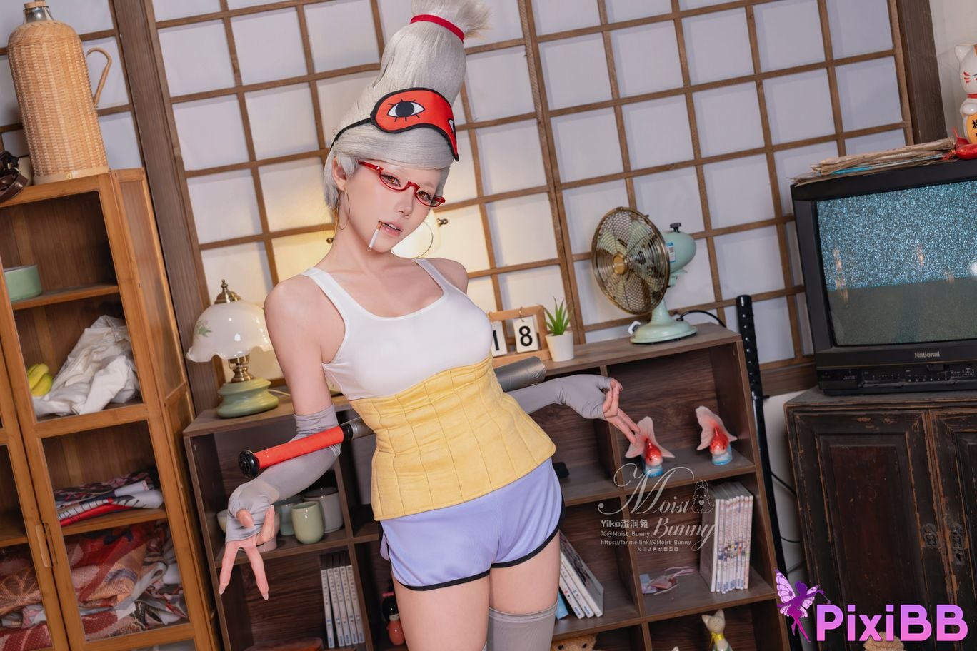 Cosplayer Sticky Dumpling Rabbit 10 monthly works The bold party Ayase Hoshiko GIVR TO ME PixiBB.COM 027