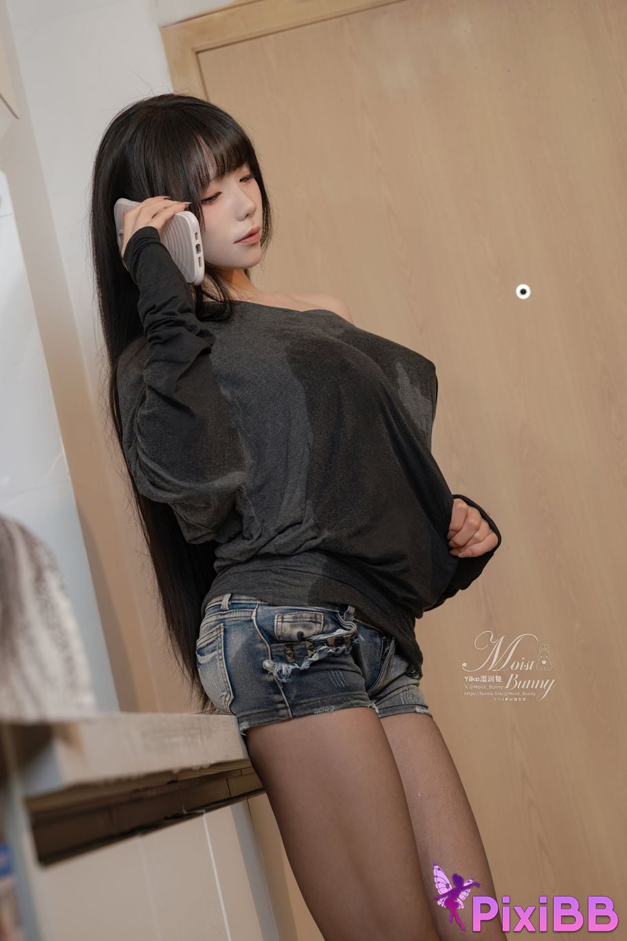 Cosplayer Sticky Dumpling Rabbit 10 monthly works plumber legend Starlight Party PixiBB.COM 013