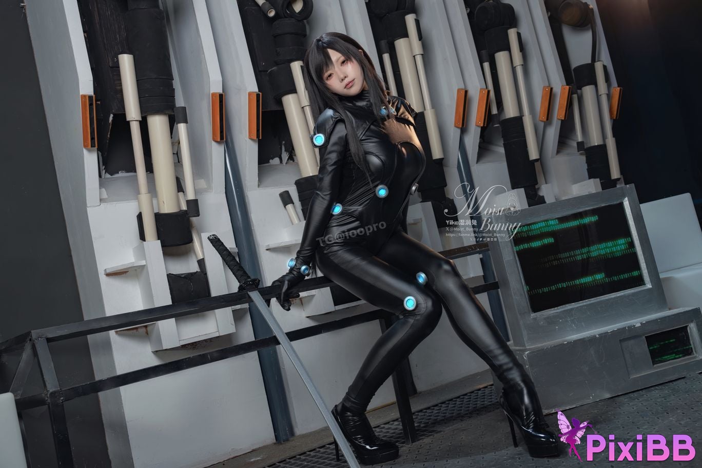 Cosplayer Sticky Dumpling Rabbit 11 monthly works Killing City Reika Shimohira PixiBB.COM 011