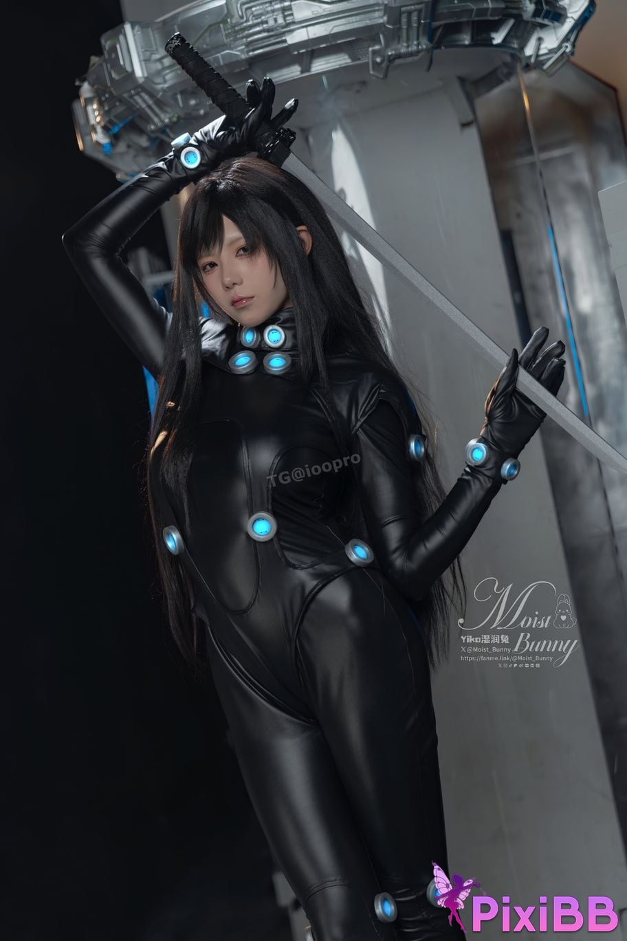 Cosplayer Sticky Dumpling Rabbit 11 monthly works Killing City Reika Shimohira PixiBB.COM 056