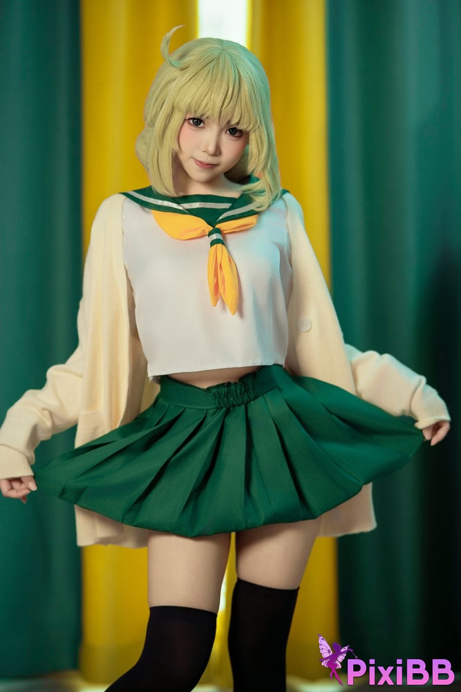 Cosplay Bangni Kunini Araga Kiwi Mahou Shoujo ni Akogarete PixiBB.COM 001