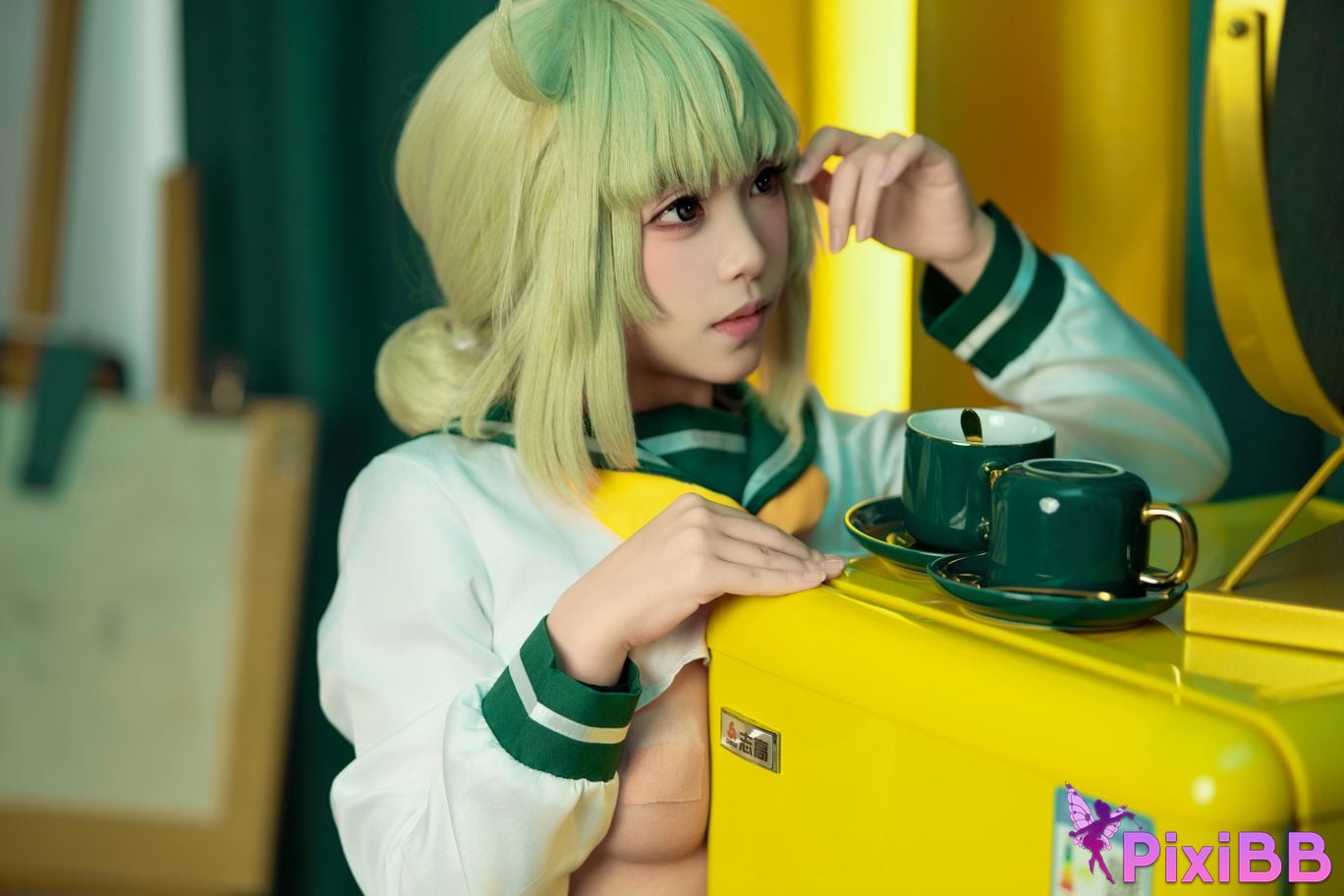 Cosplay Bangni Kunini Araga Kiwi Mahou Shoujo ni Akogarete PixiBB.COM 016