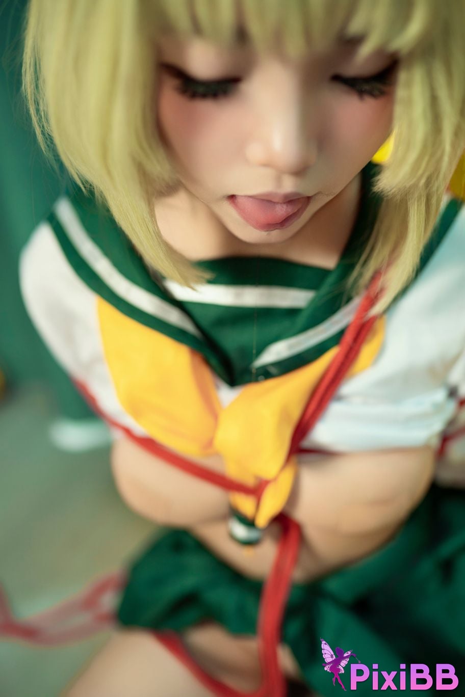 Cosplay Bangni Kunini Araga Kiwi Mahou Shoujo ni Akogarete PixiBB.COM 017