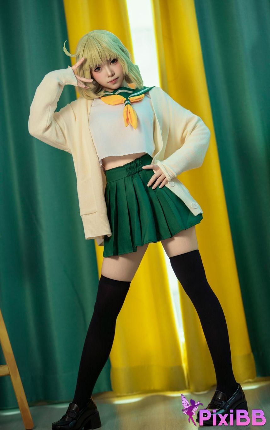 Cosplay Bangni Kunini Araga Kiwi Mahou Shoujo ni Akogarete PixiBB.COM 038