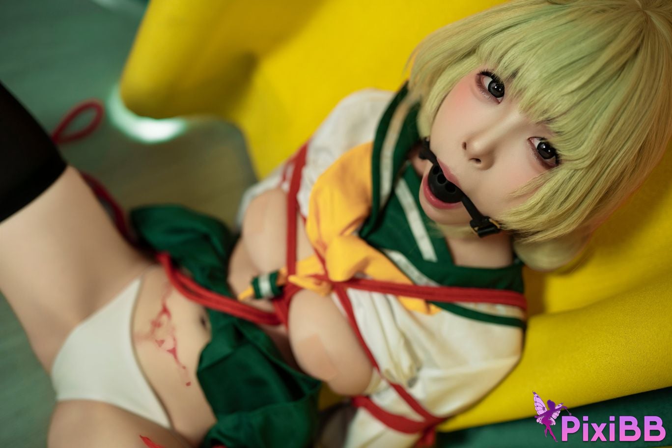 Cosplay Bangni Kunini Araga Kiwi Mahou Shoujo ni Akogarete PixiBB.COM 046