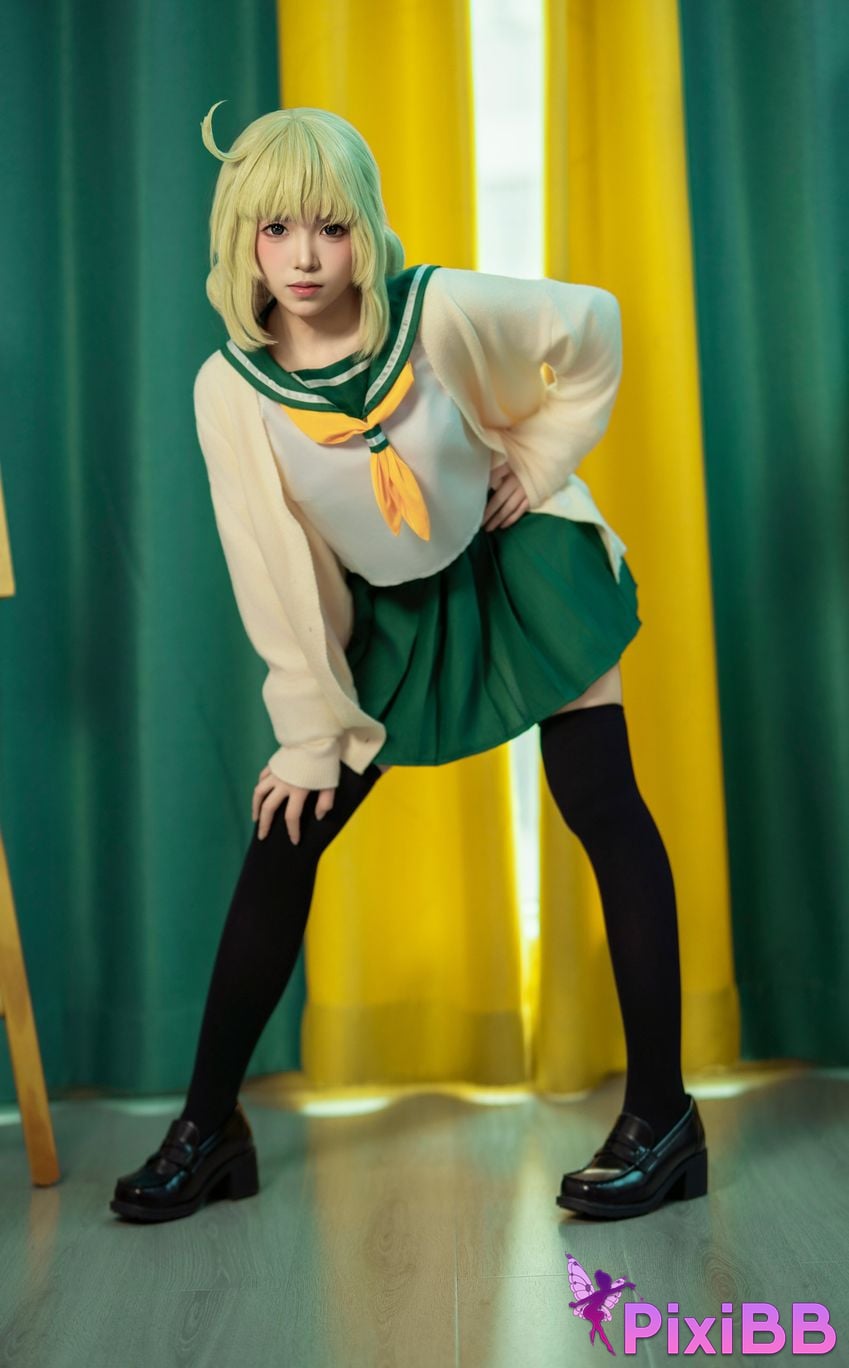 Cosplay Bangni Kunini Araga Kiwi Mahou Shoujo ni Akogarete PixiBB.COM 053