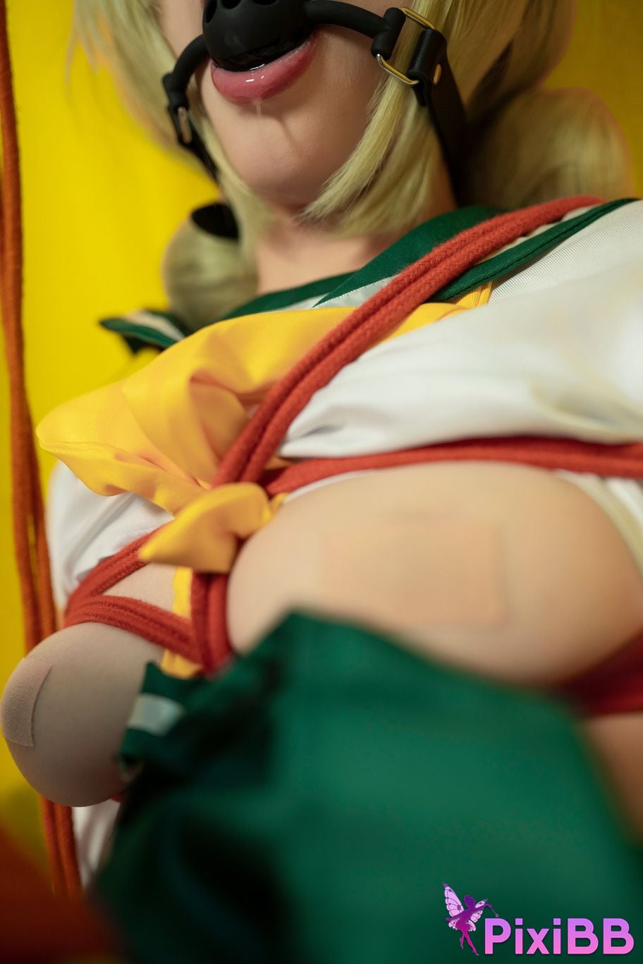 Cosplay Bangni Kunini Araga Kiwi Mahou Shoujo ni Akogarete PixiBB.COM 054