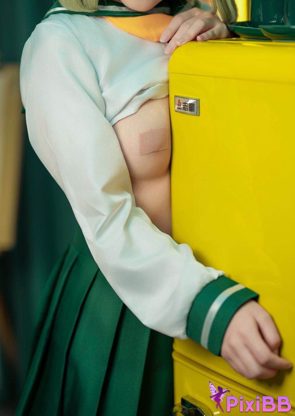 Cosplay Bangni Kunini Araga Kiwi Mahou Shoujo ni Akogarete PixiBB.COM 076