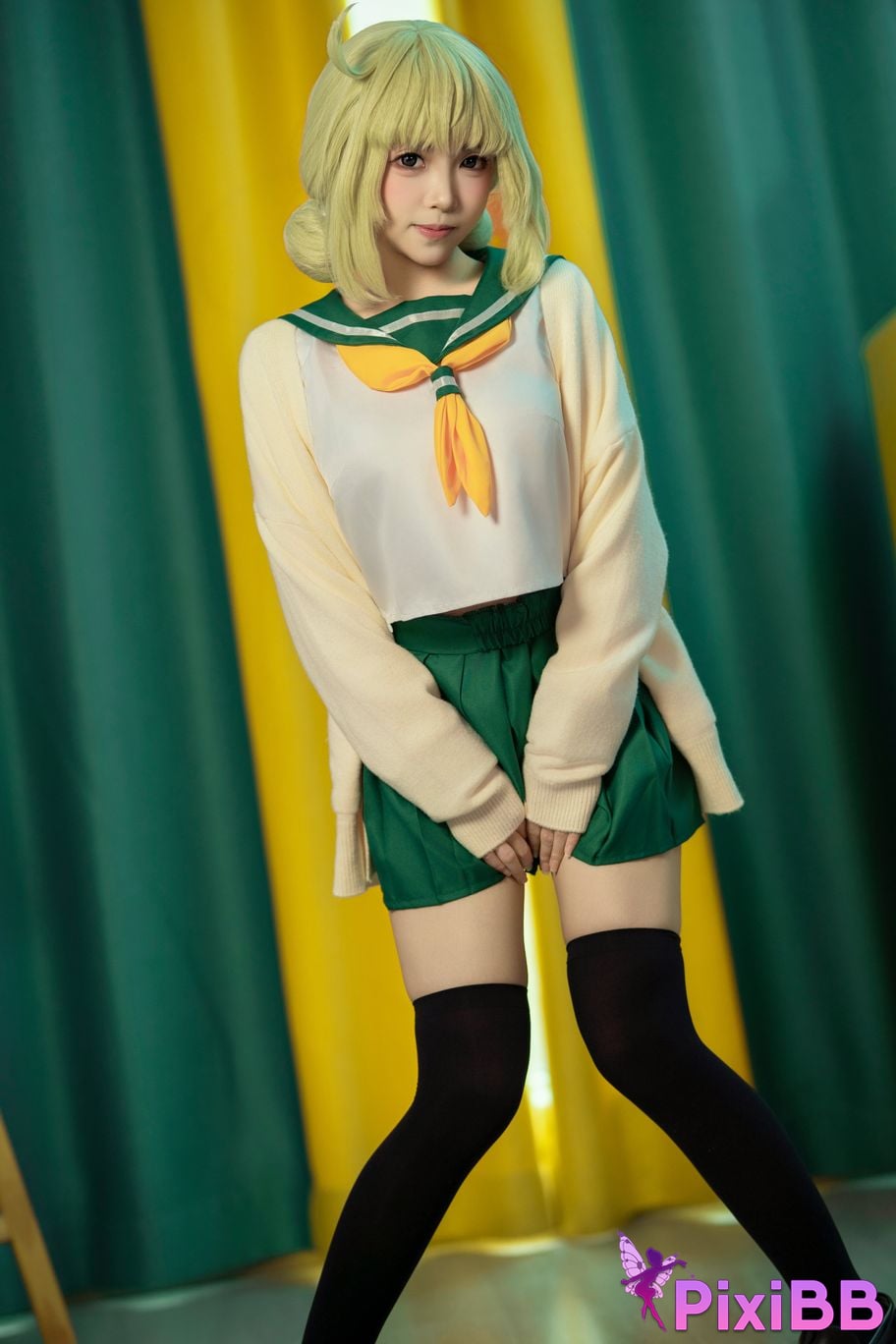 Cosplay Bangni Kunini Araga Kiwi Mahou Shoujo ni Akogarete PixiBB.COM 084