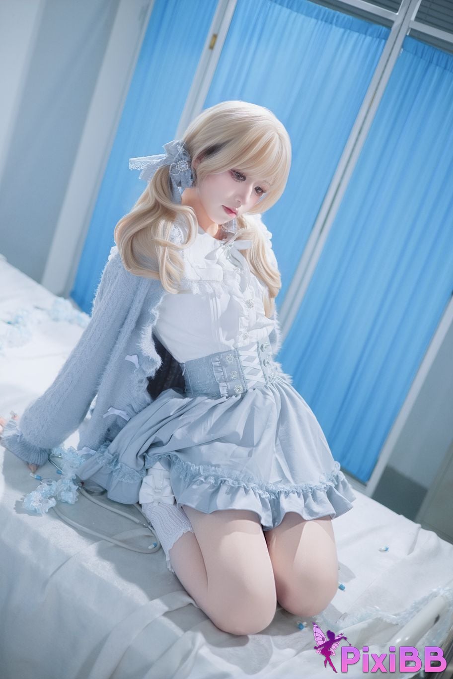 Cosplayer Double wood fusu aqua mines PixiBB.COM 010