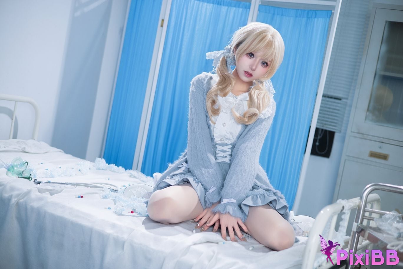 Cosplayer Double wood fusu aqua mines PixiBB.COM 011