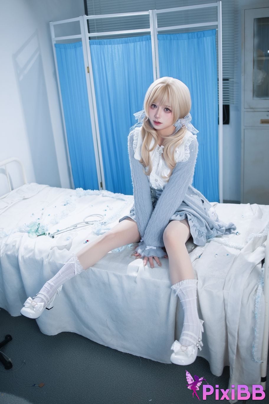 Cosplayer Double wood fusu aqua mines PixiBB.COM 016