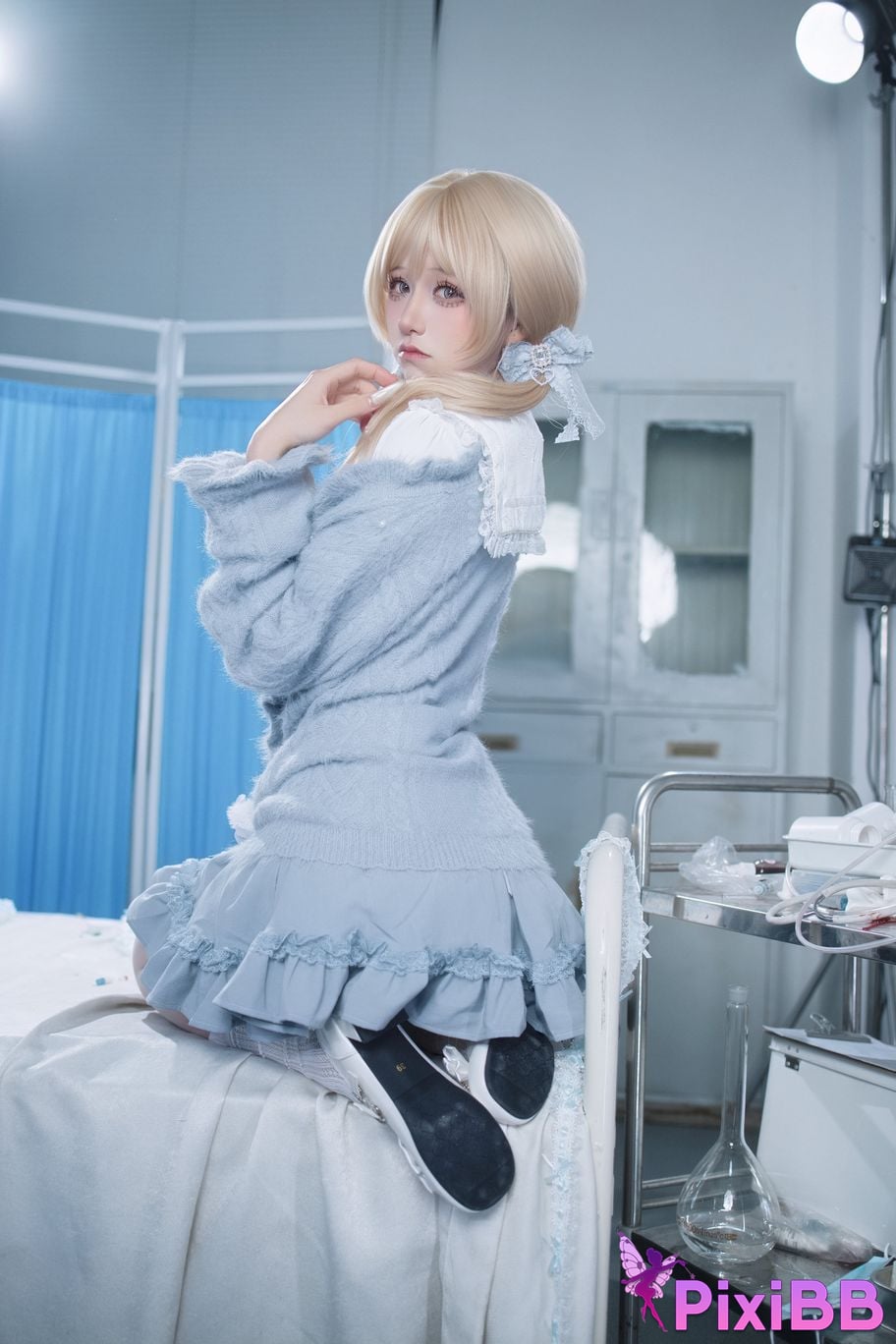 Cosplayer Double wood fusu aqua mines PixiBB.COM 017