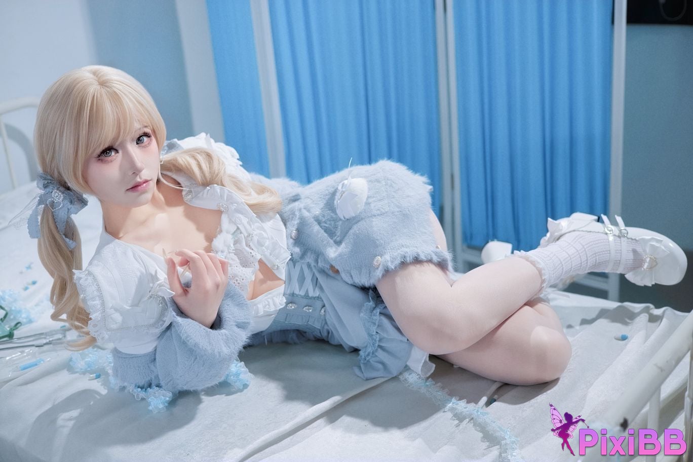 Cosplayer Double wood fusu aqua mines PixiBB.COM 020