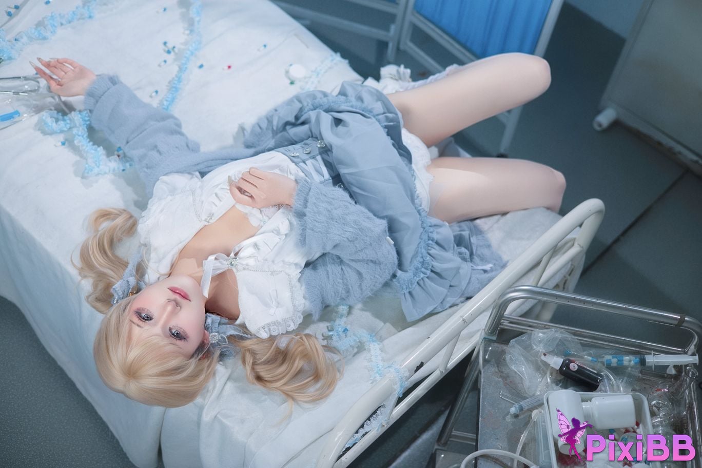 Cosplayer Double wood fusu aqua mines PixiBB.COM 023