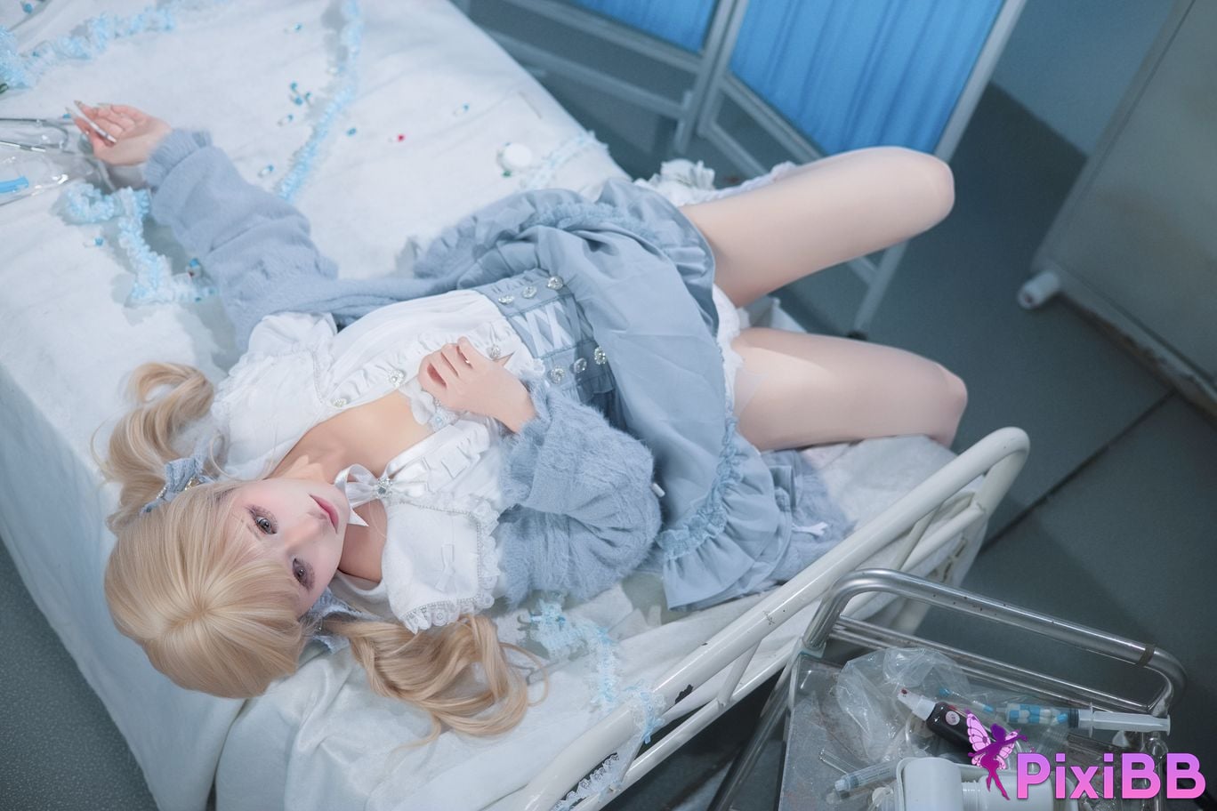 Cosplayer Double wood fusu aqua mines PixiBB.COM 024