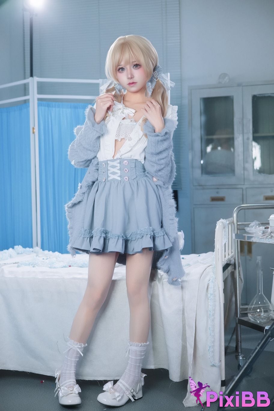 Cosplayer Double wood fusu aqua mines PixiBB.COM 025