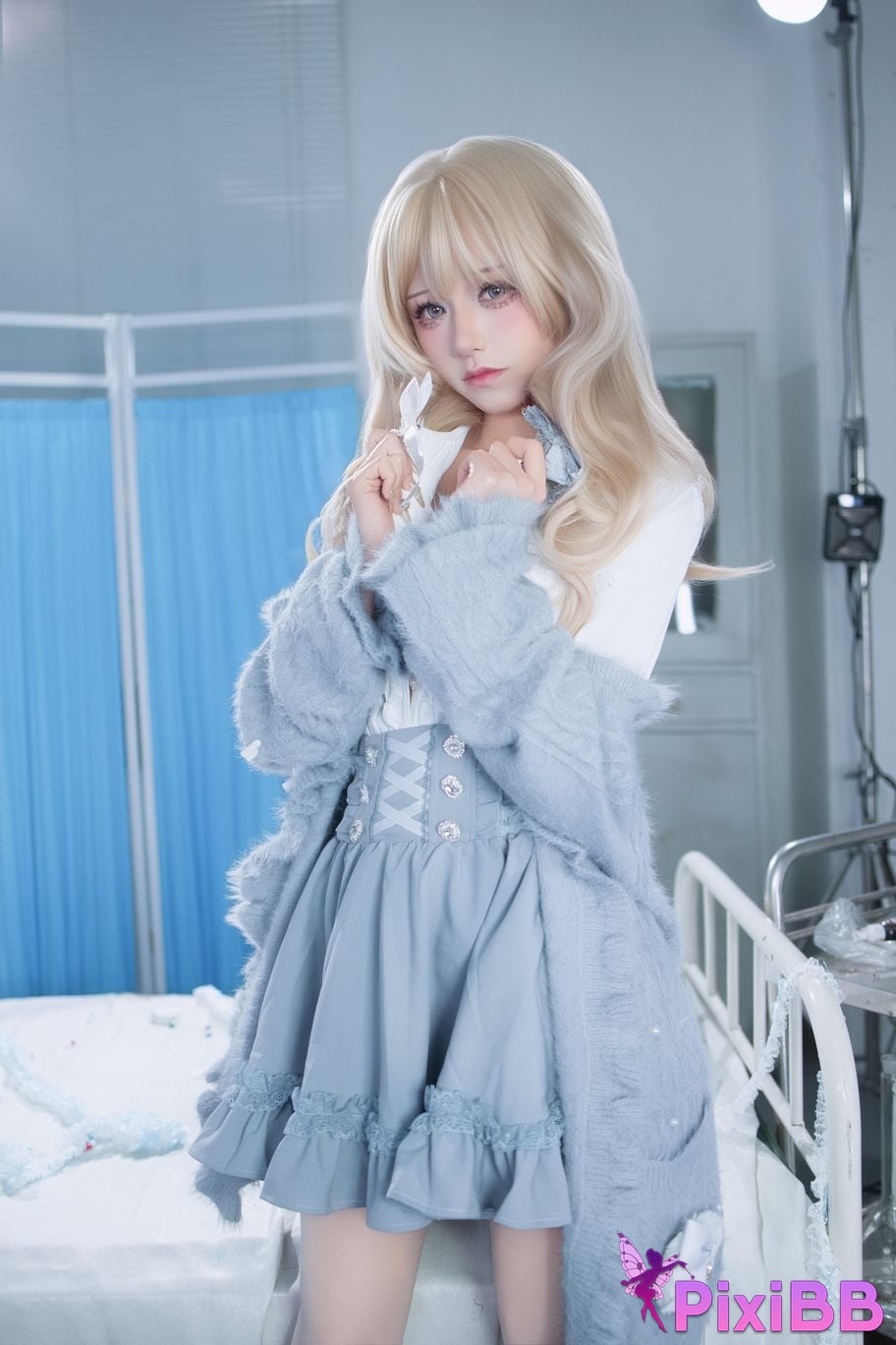 Cosplayer Double wood fusu aqua mines PixiBB.COM 027