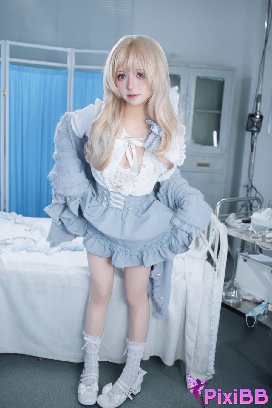 Cosplayer Double wood fusu aqua mines PixiBB.COM 028