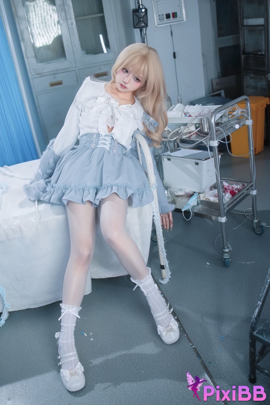 Cosplayer Double wood fusu aqua mines PixiBB.COM 033