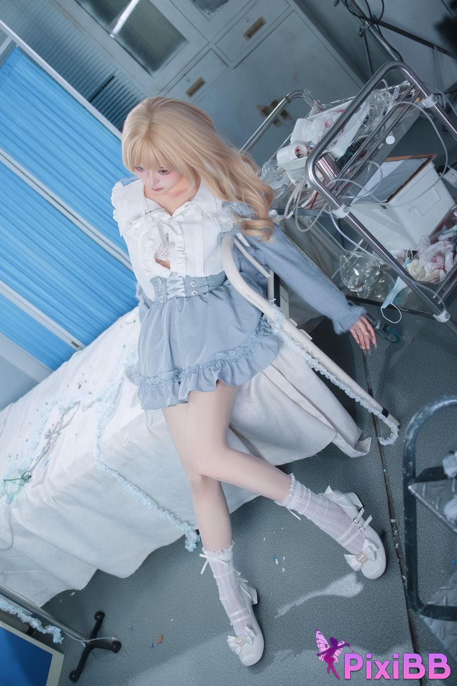 Cosplayer Double wood fusu aqua mines PixiBB.COM 034