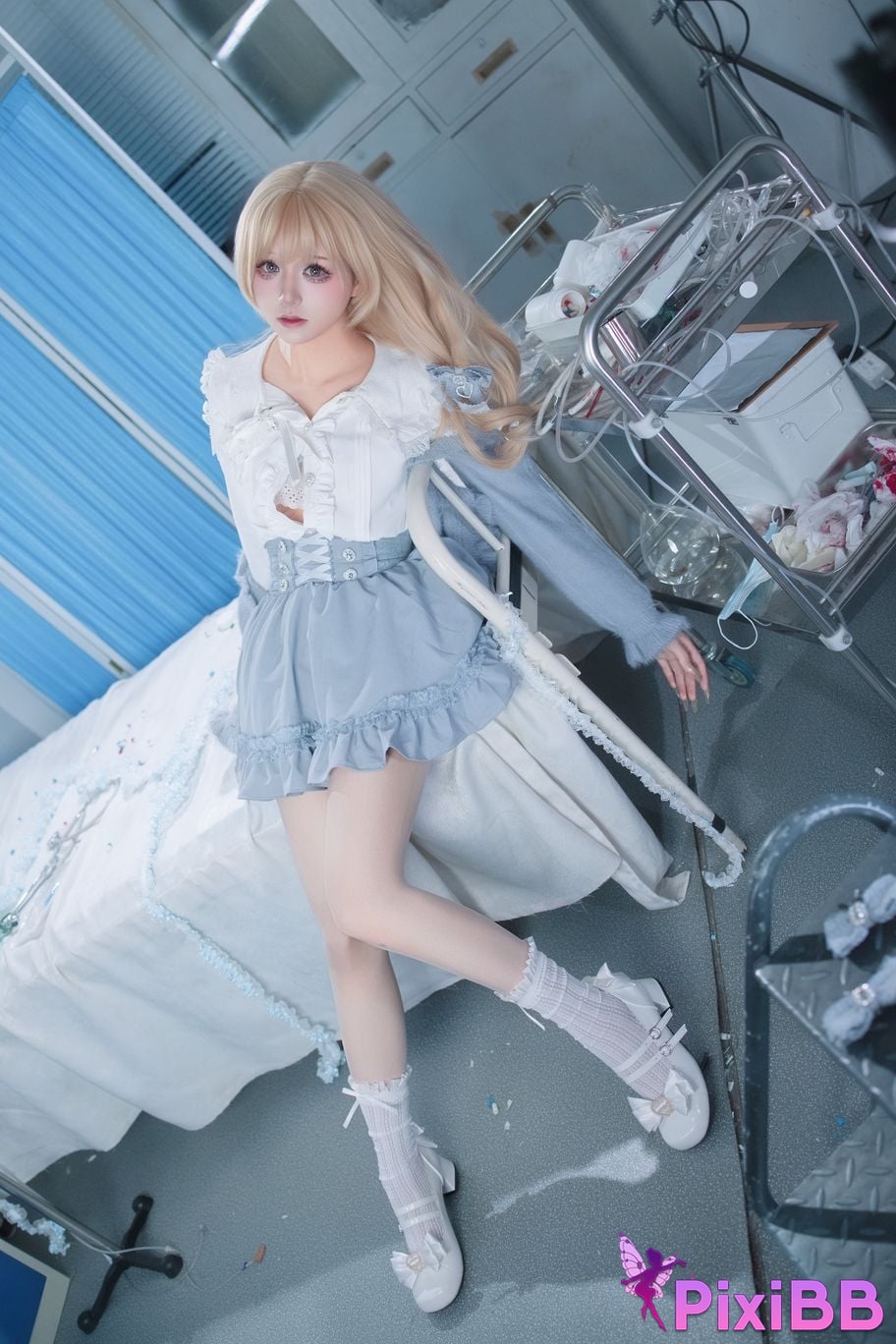 Cosplayer Double wood fusu aqua mines PixiBB.COM 035