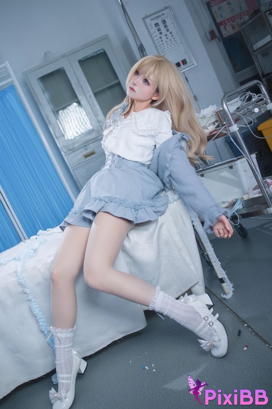 Cosplayer Double wood fusu aqua mines PixiBB.COM 037