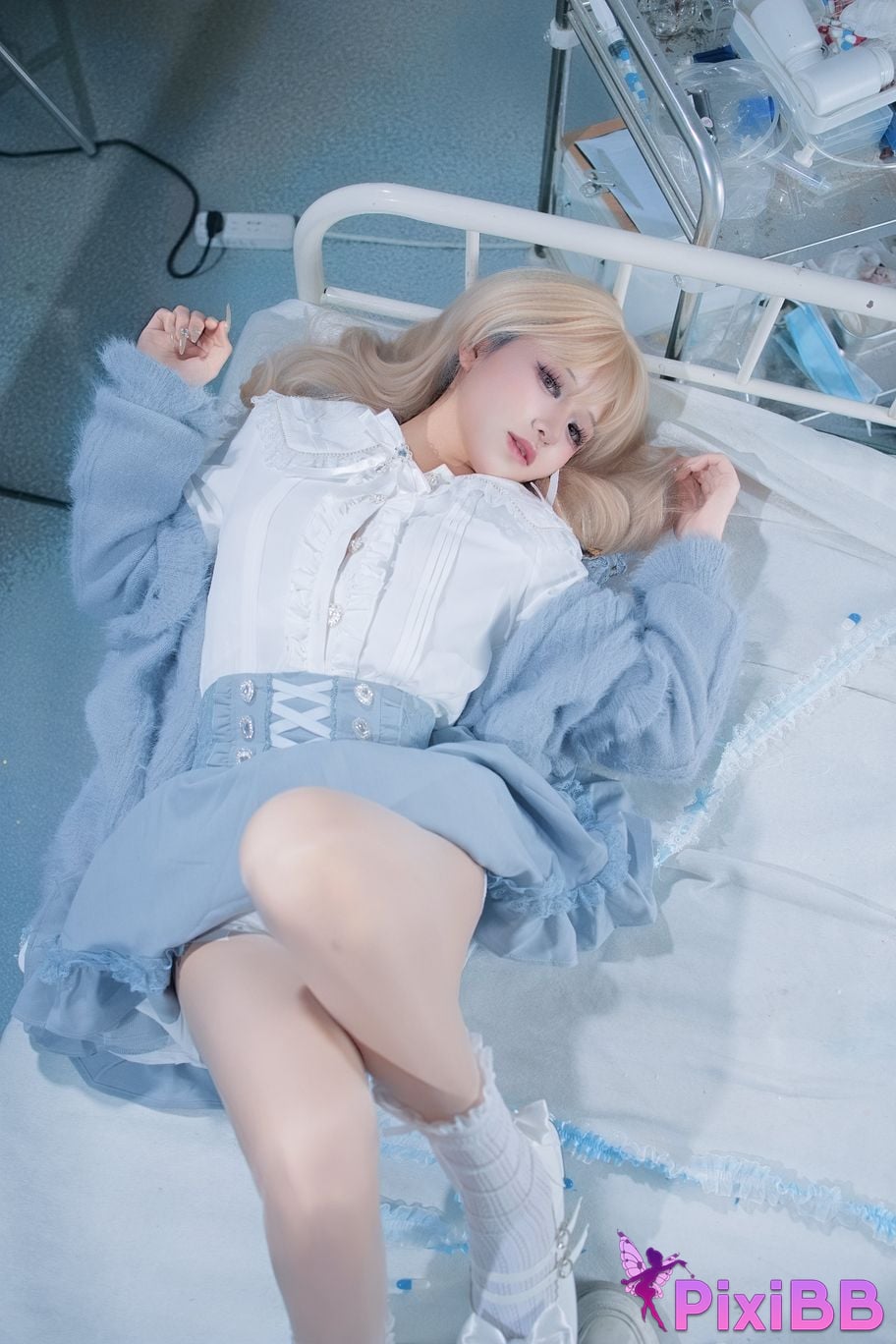 Cosplayer Double wood fusu aqua mines PixiBB.COM 040