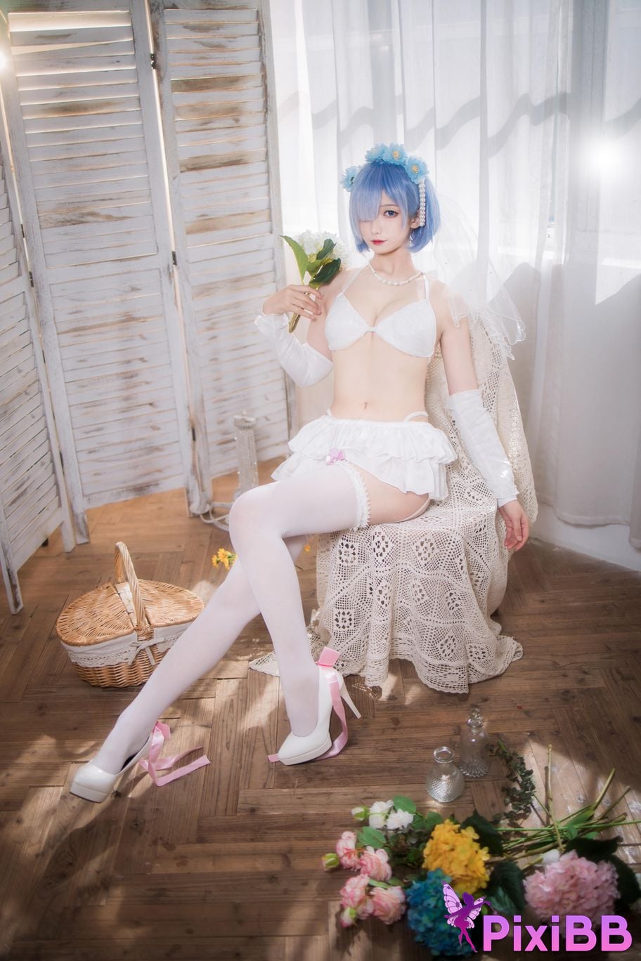 Cosplayer Fengjiang v buds bride PixiBB.COM 011