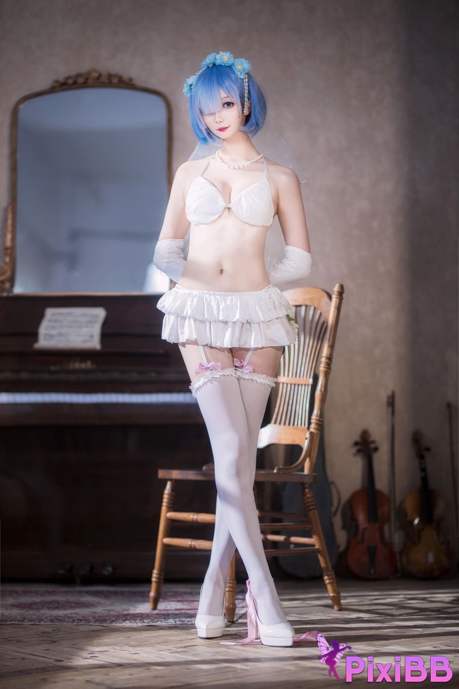 Cosplayer Fengjiang v buds bride PixiBB.COM 020